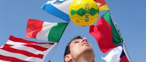 Menschen, Spiele, Sensationen. Der brasilianische Himmel regt zum Dichten an.