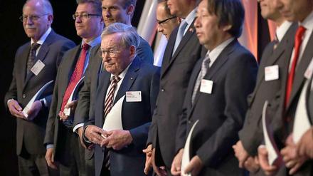 Die Preisträger des Europäischen Erfinderpreises 2014.