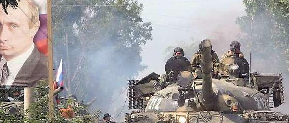 Russland hat die Zahl seiner Soldaten an der Grenze zur Ukraine erhöht (Symbolbild).