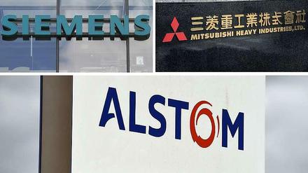 Zwei für einen. Siemens und Mitsubishi Heavy Industries wollen Teile von Alstom übernehmen oder mit ihnen Gemeinschaftsunternehmen bilden. Der Alstom Chef Patrick Kron favorisiert aber das US-Angebot von General Electric. 