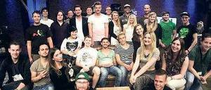 Die Mitarbeiter von Nix-TV.