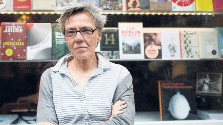 Entdeckerin. Esther Kinsky vor dem Buchbund in Neukölln, wo sie „Polnisch poetisch“ präsentiert. 
