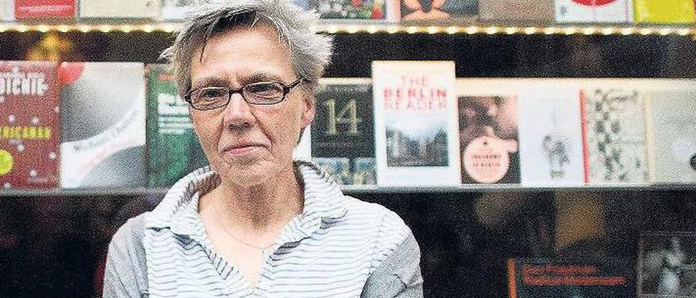 Entdeckerin. Esther Kinsky vor dem Buchbund in Neukölln, wo sie „Polnisch poetisch“ präsentiert.