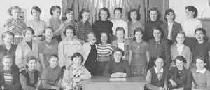 Ein Klassenfoto von 1953.