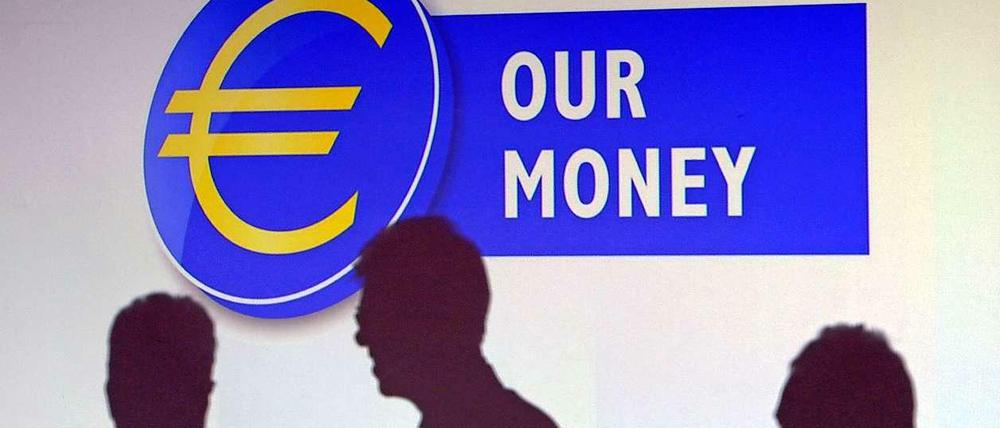 Debatte ums Geld. Bislang durfte die Bundesbank stets über die Euro-Geldpolitik mitentscheiden - das wird in Zukunft anders sein. 