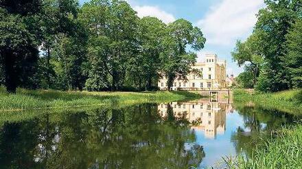 Feiner Adelssitz. Schloss Steinhöfel wurde im Jahr 2000 umfassend restauriert. 