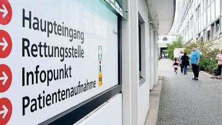 Noch ist Betrieb. An diesem Mittwoch aber wollen auch die Ärzte am Vivantes-Klinikum in Neukölln die Arbeit niederlegen.