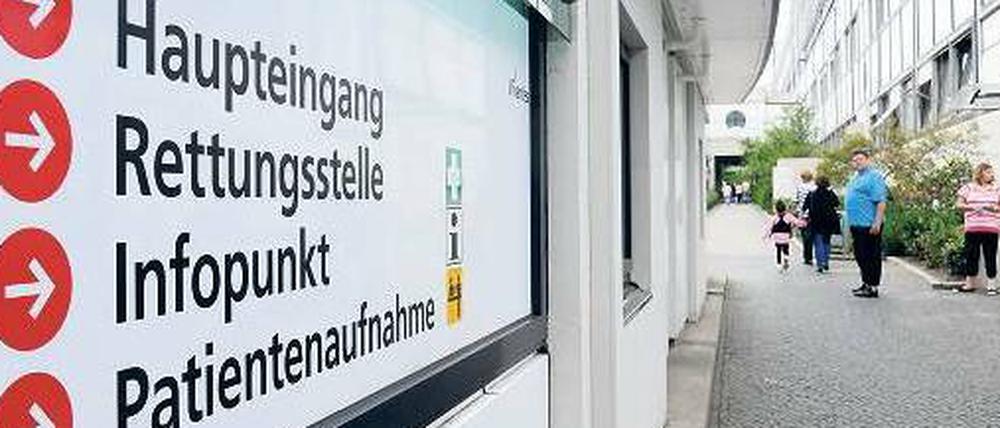 Noch ist Betrieb. An diesem Mittwoch aber wollen auch die Ärzte am Vivantes-Klinikum in Neukölln die Arbeit niederlegen.