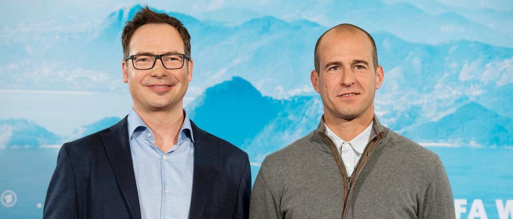 Matthias Opdenhövel und Mehmet Scholl