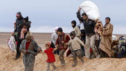Besonders viele Menschen flohen aus Syrien.