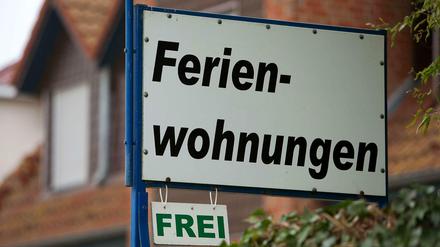Nicht deklarierte Ferienwohnungen sind seit langem ein Streitpunkt in Berlin