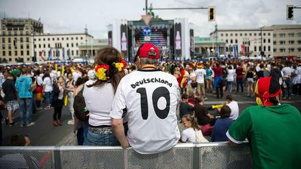Zumindest auf der Fanmeile gab es mit der Genehmigung für das Public Viewing keine Probleme.
