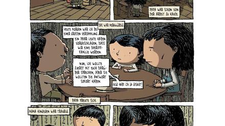 Familienschicksal. Eine Seite aus dem besprochenen Buch.