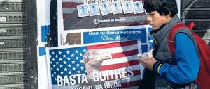 Stresstest. Argentinien empört sich über die als Geier („buitres“) verschrieenen US-Hedgefonds.