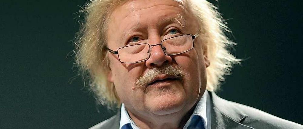Nie um eine schlagkräftige Metapher verlegen: Der Philosoph Peter Sloterdijk,66.