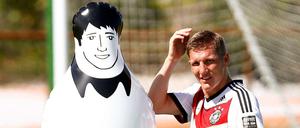 Mein Freund, der Statist. Bastian Schweinsteiger war eine zentrale Figur der Nationalmannschaft – im Moment aber scheint sich kein Platz für ihn zu finden.