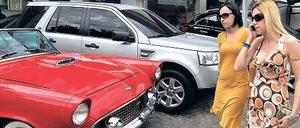 Auch Oldtimer muss man sich leisten können. In Schwellenländern wie China oder - hier im Bild - Brasilien wächst die Zahl der Millionäre.