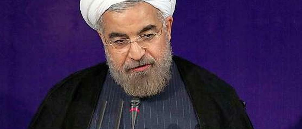 Der iranische Präsident Ruhani.