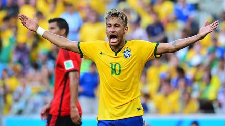 Was soll das? Brasilien kommt gegen Mexiko nicht über ein 0:0 hinaus.