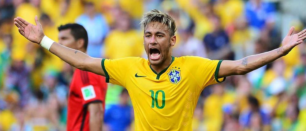 Was soll das? Brasilien kommt gegen Mexiko nicht über ein 0:0 hinaus.