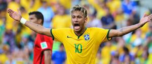 Was soll das? Brasilien kommt gegen Mexiko nicht über ein 0:0 hinaus.