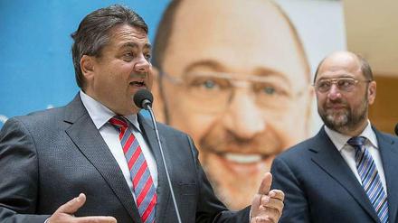 Sigmar Gabriel hat erklärt, dass die SPD auf einen Kommissarsposten verzichten wird – wenn Martin Schulz Präsident des Europaparlaments wird.