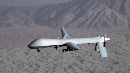 Eine Drohne von Typ MQ-1 Predator der US Air Force.