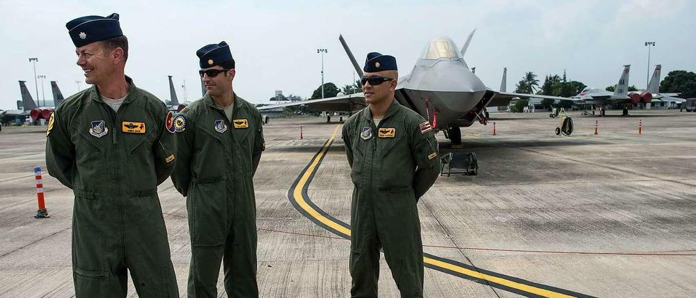 Piloten der US Air Force.