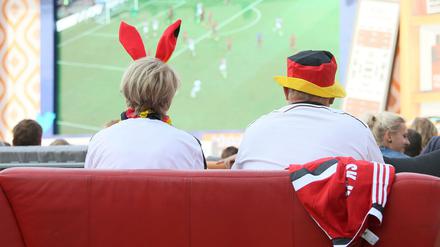 Auch in der "Alten Försterei" in Berlin waren die Fans live dabei.