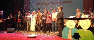 Die Max-und-Moritz-Preisverleihung auf dem Comic-Salon 2014.
