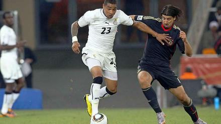 Thronfolger und Nachfolger: Die Rolle, die Kevin-Prince Boateng (l.) zugedacht war, hat nun Sami Khedira.