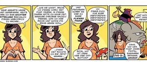 Lebenswerk - vorläufig. Erst vor wenigen Tagen hatte Sarah Burrini in ihrem Strip "Das Leben ist kein Ponyhof" eine Auszeit angekündigt.