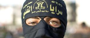 Bereit zum Sterben. Ein islamischer Terrorist.