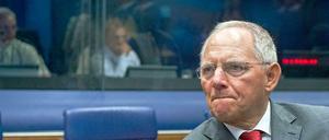 Finanzminister Wolfgang Schäuble. 