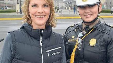Moderatorin auf Reisen: Marietta Slomka.