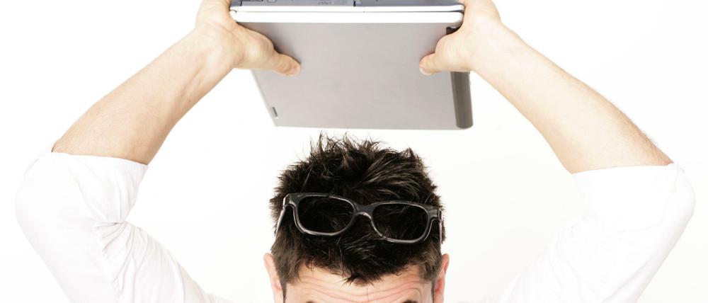 Der Computer hilft leider wenig, wenn sich Paare trennen.