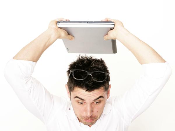 Der Computer hilft leider wenig, wenn sich Paare trennen.