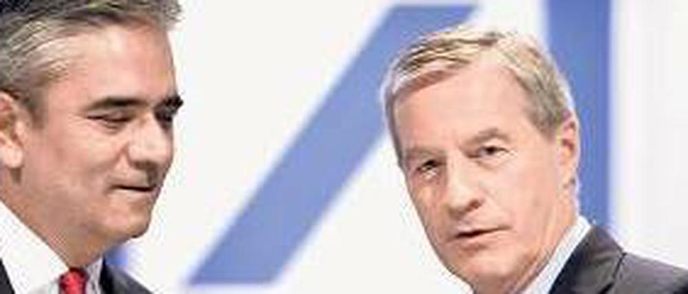 Krisenmanager. Den Deutsche-Bank-Chefs, Jain und Fitschen, droht neuer Ärger.