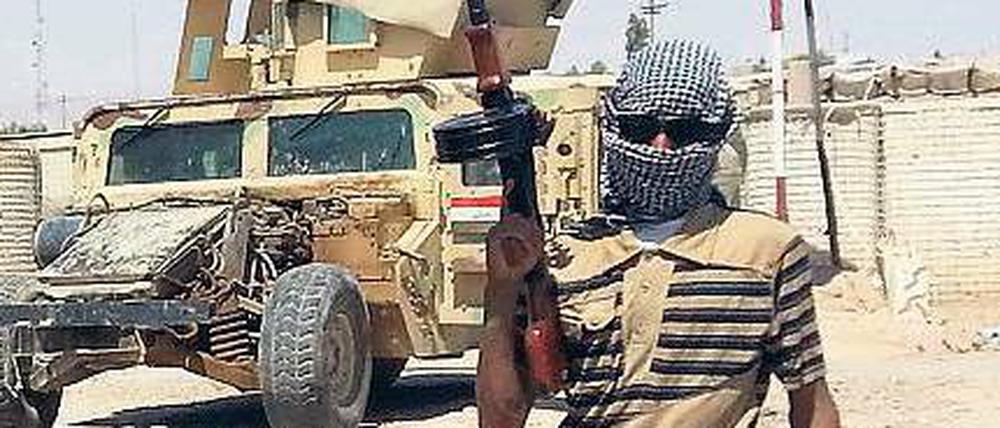 Die Kämpfer der Extremistengruppe „Islamischer Staat im Irak und Syrien“ kontrollieren inzwischen weite Teile des Nordiraks. 