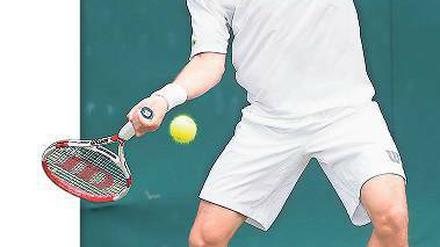 Aggressiv, aber ohne Präzision. Philipp Kohlschreiber unterlag dem Italiener Simone Bolelli.