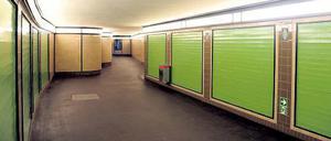 Ist da jemand? Auf den allermeisten U-Bahnhöfen gibt es kein Personal der BVG.