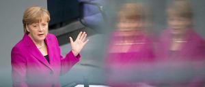 Bundeskanzlerin Angela Merkel (CDU).
