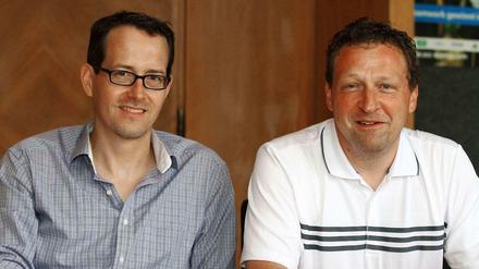 Mark Milde und Christian Jost. 