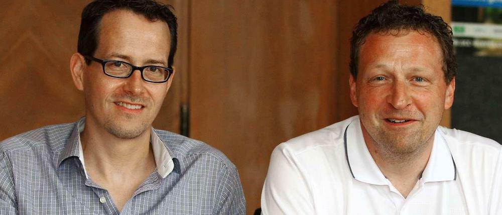Mark Milde und Christian Jost. 