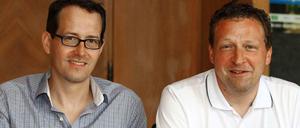 Mark Milde und Christian Jost. 