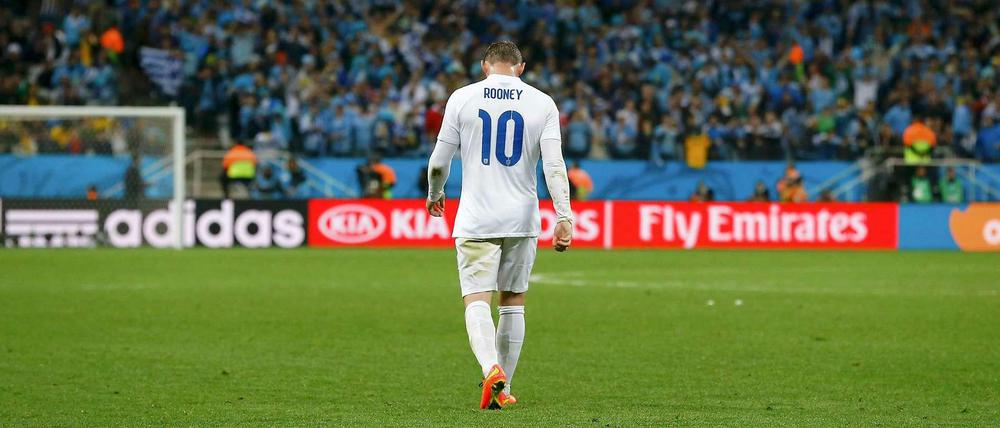Sündenbock? Wayne Rooney konnte Englands Nationalmannschaft erneut keinen Erfolg bei einem großen Turnier bringen.