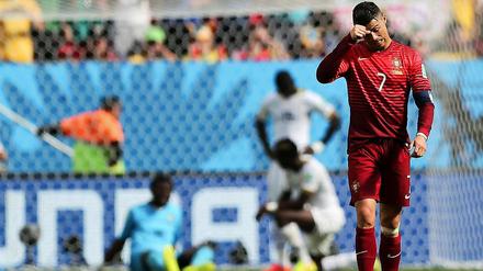 Wenigstens ein Tor zum Abschluss. Mehr aber auch nicht. Für Cristiano Ronaldo ist die WM nach der Vorrunde beendet
