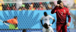 Wenigstens ein Tor zum Abschluss. Mehr aber auch nicht. Für Cristiano Ronaldo ist die WM nach der Vorrunde beendet