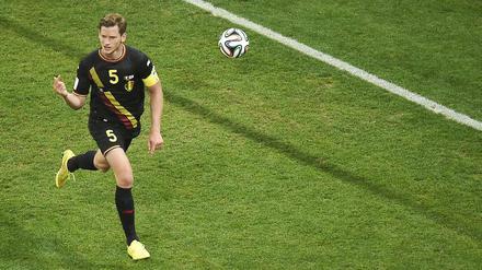 Jan Vertonghen bejubelt sein Tor zum 1:0.