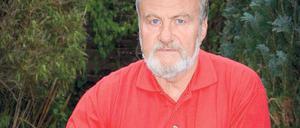 Reiner Stolpe mit Labrador Quincy.